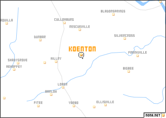 map of Koenton