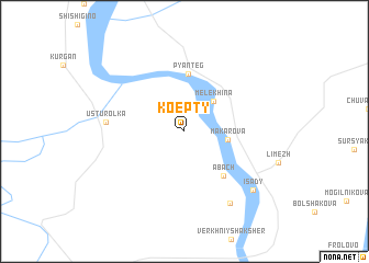 map of Koepty