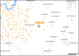 map of Koeŭm