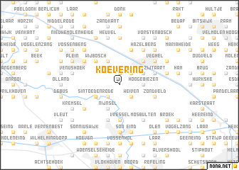 map of Koevering