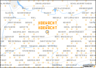 map of Koewacht