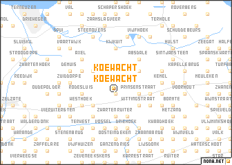 map of Koewacht