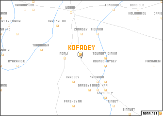 map of Kofadey