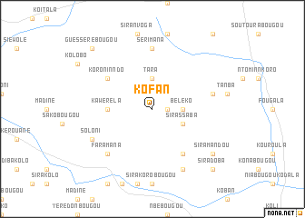 map of Kofan