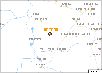 map of Koféba