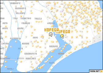 map of Kofega