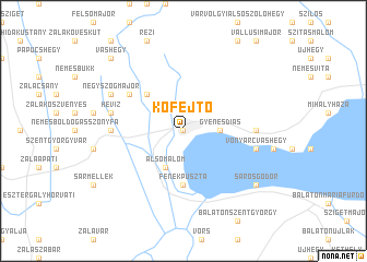 map of Kőfejtő