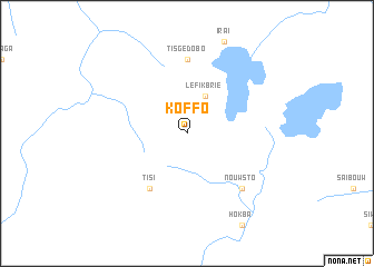 map of Koffo