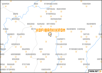 map of Kofibankikrom