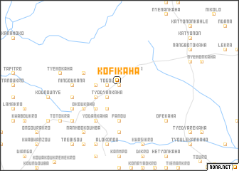map of Kofikaha