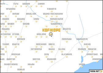 map of Kofikope
