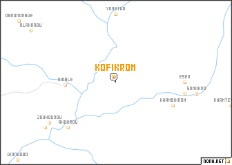 map of Kofikrom