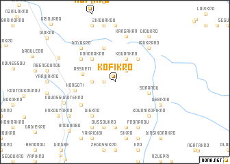 map of Kofikro