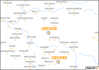 map of Kofikro