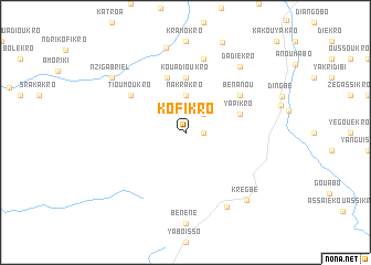 map of Kofikro