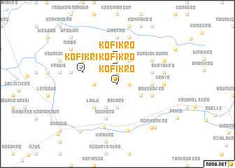 map of Kofikro