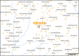 map of Kofikro