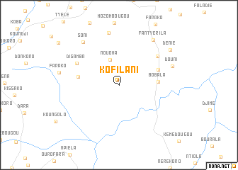 map of Kofilani