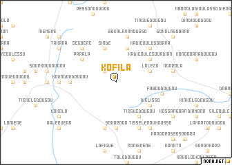 map of Kofila