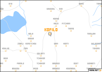 map of Kofilo