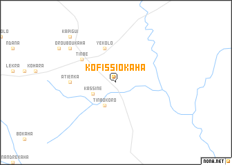 map of Kofissiokaha