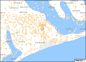 map of Kofi