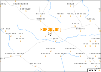 map of Kofoulani