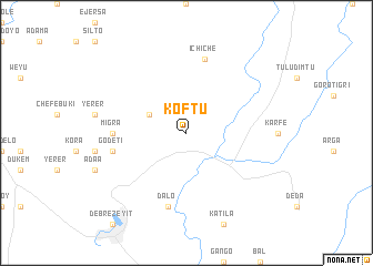 map of Kʼoftu