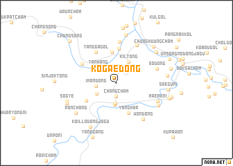 map of Kogae-dong