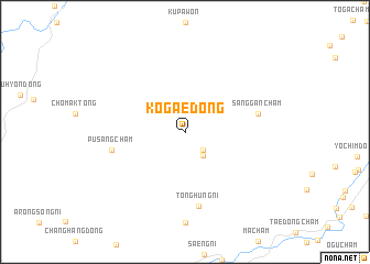 map of Kogae-dong