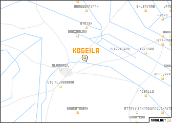 map of Kogeila