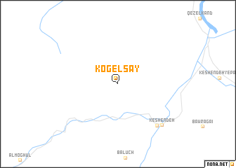 map of Kogel Sāy