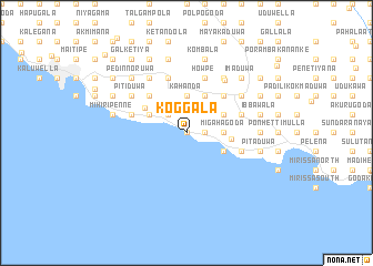 map of Koggala