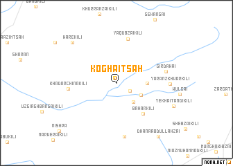 map of Koghai Tsah