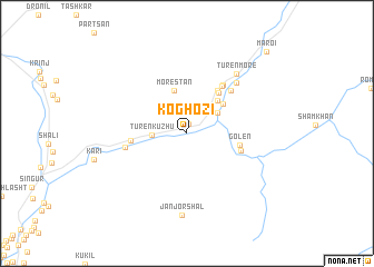 map of Koghozi