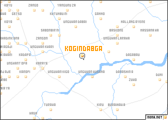 map of Kogin Dabga