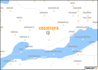 map of Kogin Tofa