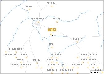 map of Kogi