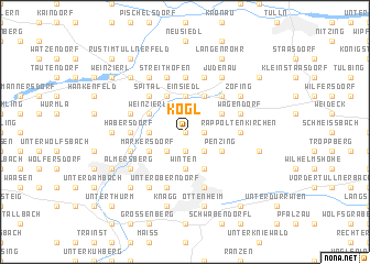 map of Kogl