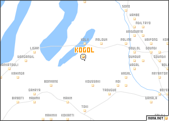 map of Kogol