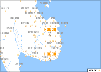 map of Kogon