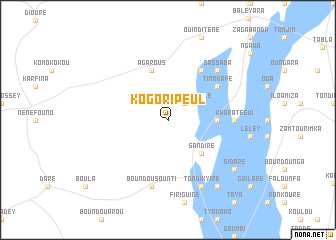 map of Kogori Peul
