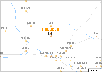 map of Kogorou