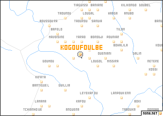 map of Kogou Foulbé