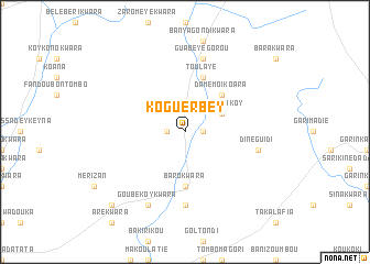 map of Koguerbey