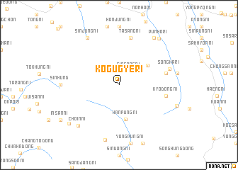 map of Kogugye-ri