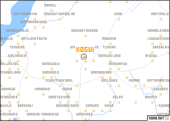 map of Kogui