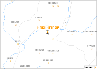 map of Koğukçınar