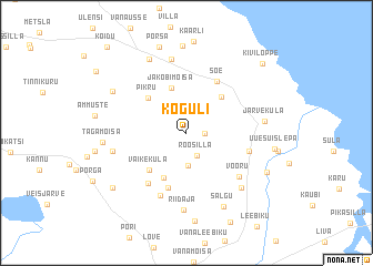 map of Koguli