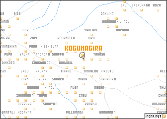 map of Koguma Gira